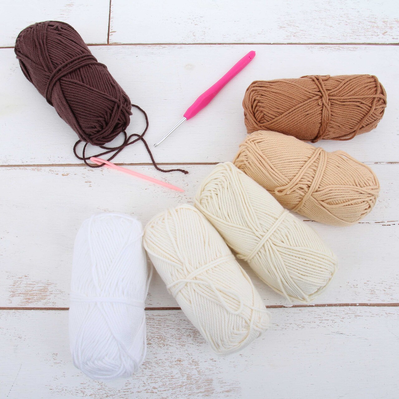Threadart Crochet 100% Pure Cotton Size 4 Yarn Sets | Each Skein is 50 grams | Worsted Medium #4 Yarn | 85 yds per Skein |18 Different Sets Available